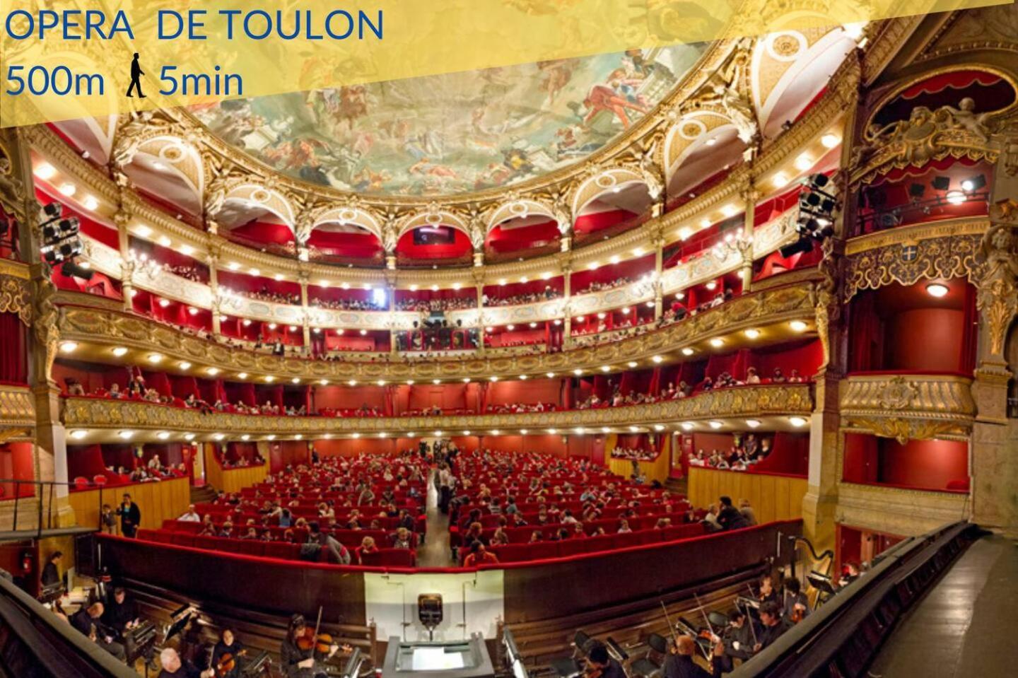 #3 Toulon Centre, Balcon, Lumineux, Stationnement Facile, Tout Confort المظهر الخارجي الصورة